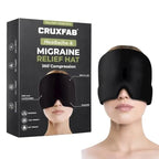 Black Thermax 360-degree hot and cold head comfort cap